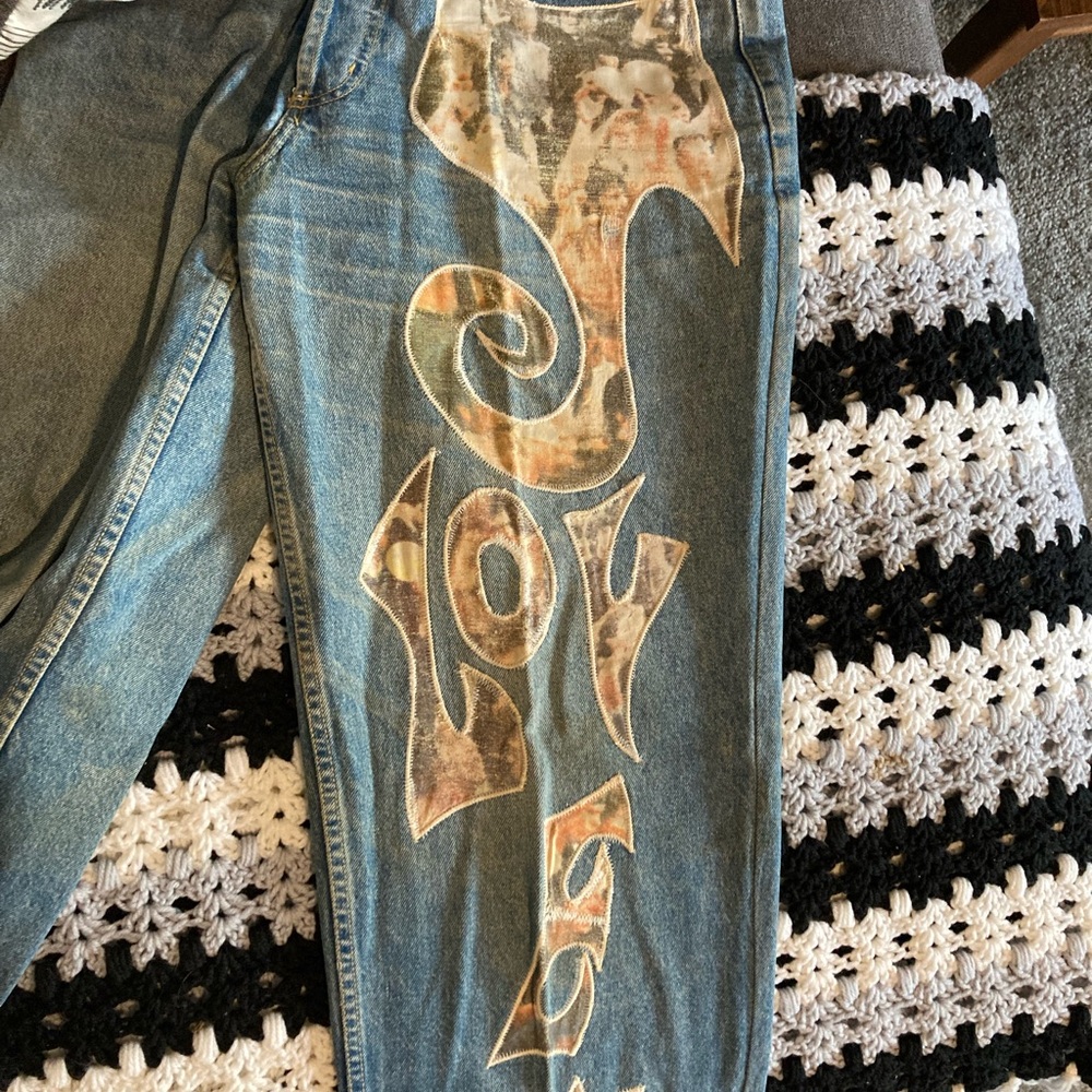 Vintage 70s hippie jeans
